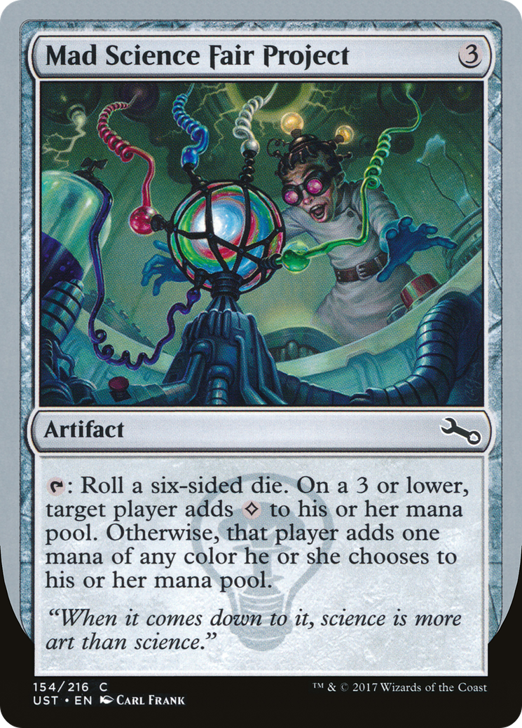 Mad Science Fair Project - Foil