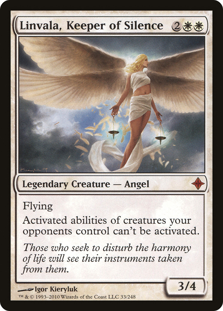 Linvala, Keeper of Silence - Foil