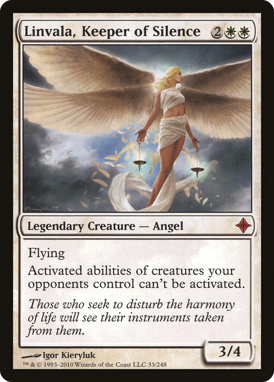 Linvala, Keeper of Silence - Foil