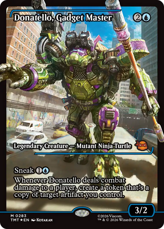 Donatello, Gadget Master (0283) (Showcase) (TMT)- Foil