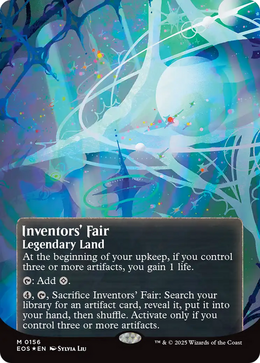 Inventors' Fair (0156) (Borderless) - Galaxy Foil