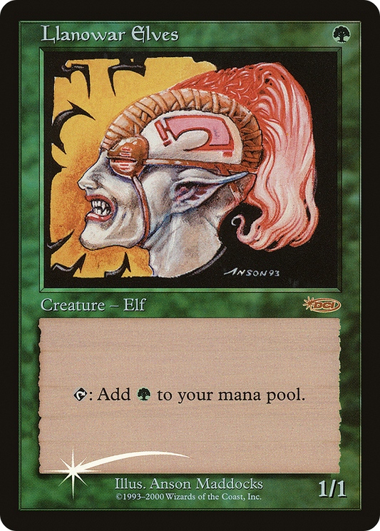 Llanowar Elves (011) (FNM) - Foil