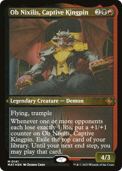 Ob Nixilis, Captive Kingpin (0141) - Foil Etched