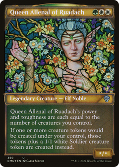 Queen Allenal of Ruadach (350) (Showcase) - Textured Foil