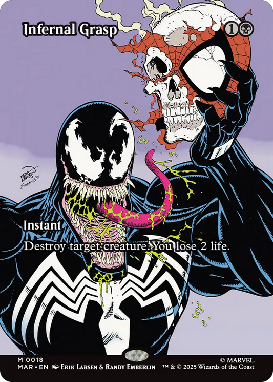 Infernal Grasp (0018) (Borderless) - Foil