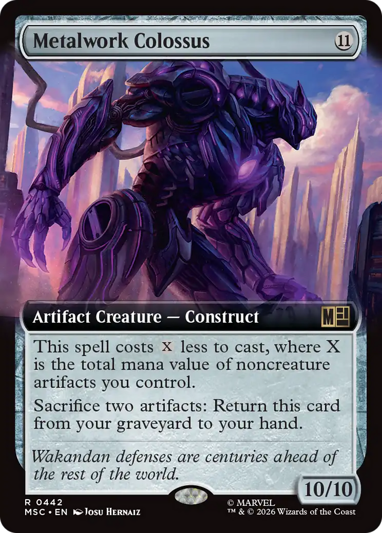 Metalwork Colossus (0442) (Extended Art) (MSC)