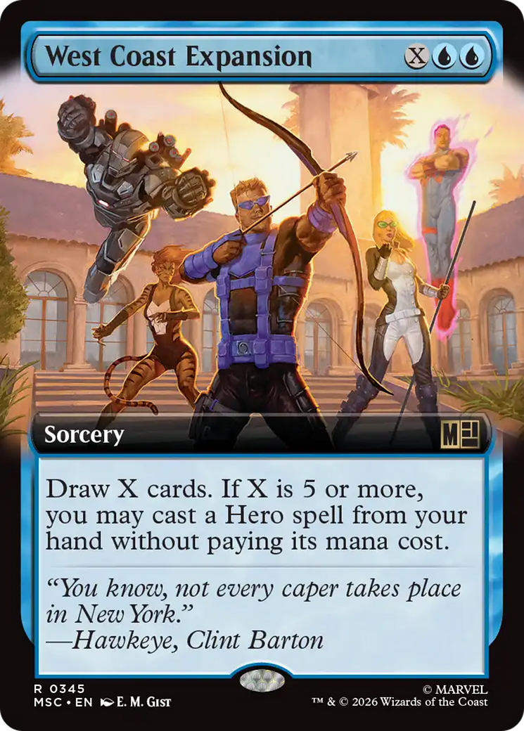 West Coast Expansion (0345) (Extended Art) (MSC)