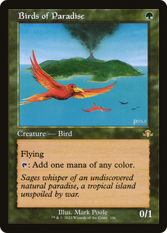 Birds of Paradise (336) (Retro Frame)