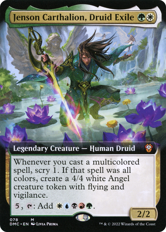 Jenson Carthalion, Druid Exile (078) (Extended Art)