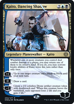 Kaito, Dancing Shadow (204) (Prerelease) - Foil