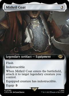 Mithril Coat (0790) (Extended Art) - Surge Foil