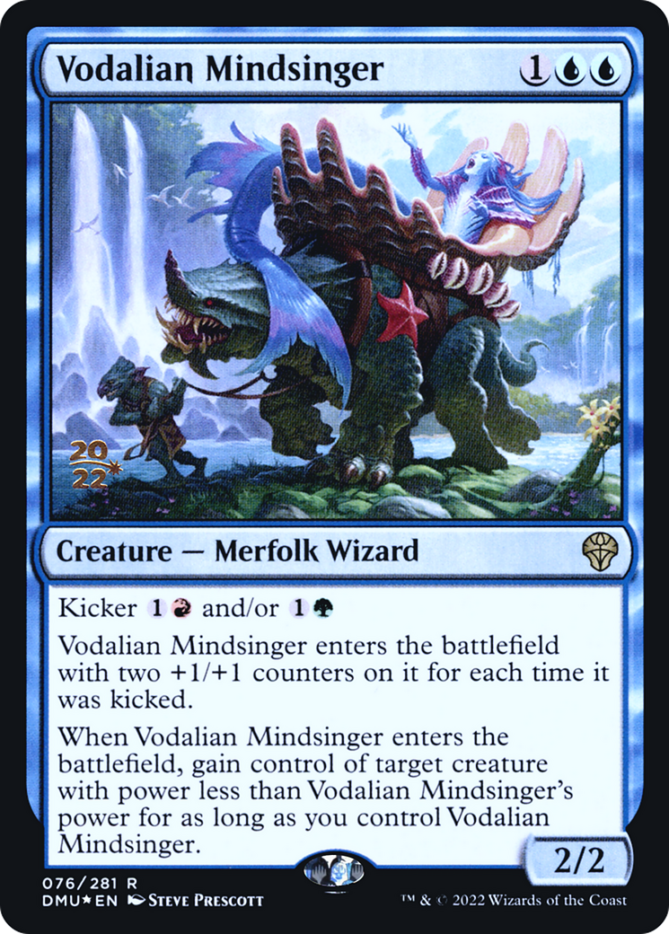 Vodalian Mindsinger (076) (Prerelease) - Foil