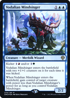 Vodalian Mindsinger (076) (Prerelease) - Foil