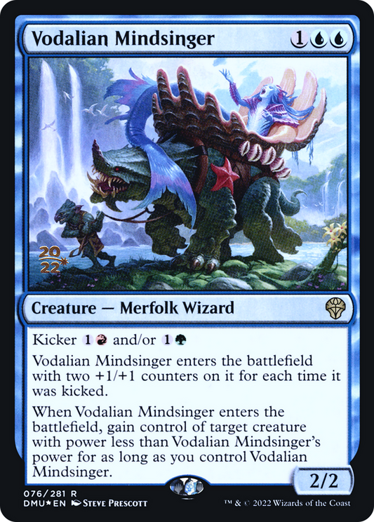 Vodalian Mindsinger (076) (Prerelease) - Foil