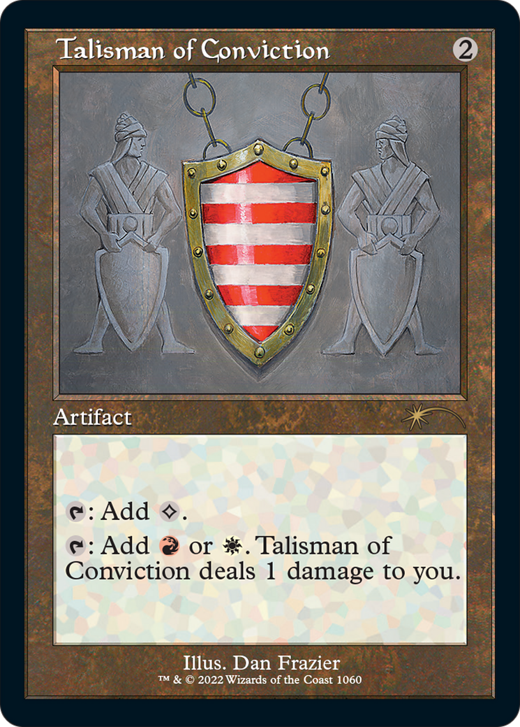 Talisman of Conviction (1060) (Retro Frame) - Foil Etched