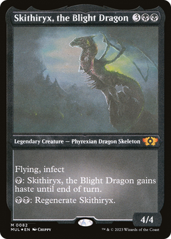Skithiryx, the Blight Dragon (0082) - Foil Etched
