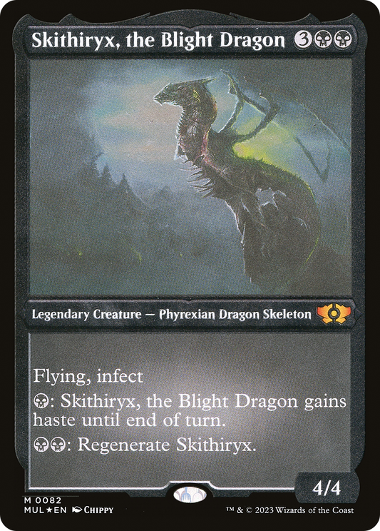 Skithiryx, the Blight Dragon (0082) - Foil Etched