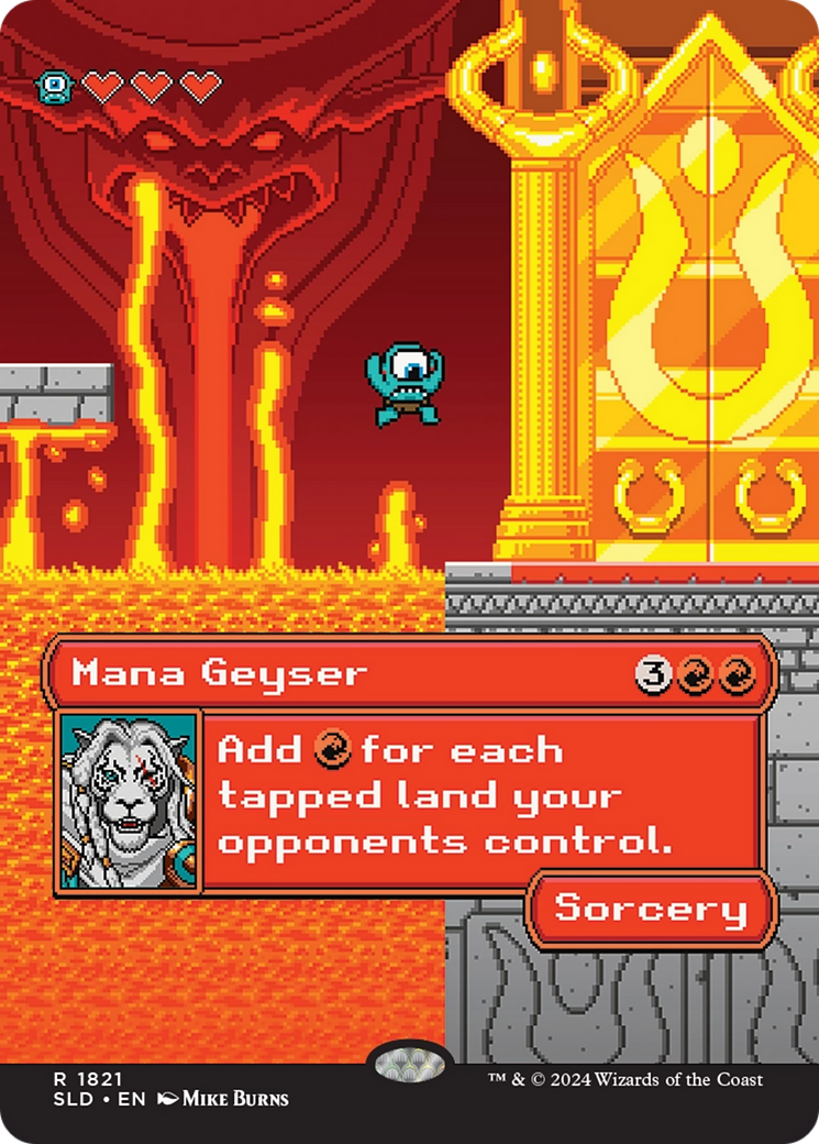 Mana Geyser (1821) (Showcase)