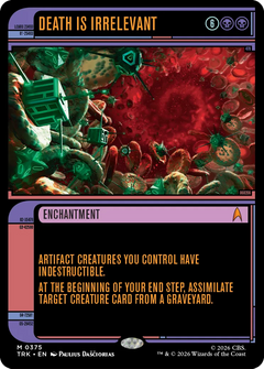 Death Is Irrelevant (0375) (Showcase) (TRK) - Foil
