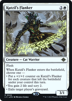 Kutzil's Flanker (0020) (Prerelease) - Foil