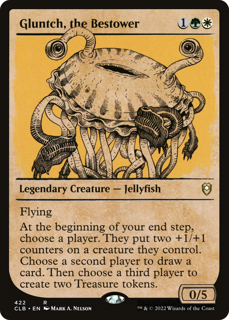 Gluntch, the Bestower (422) (Showcase) - Foil