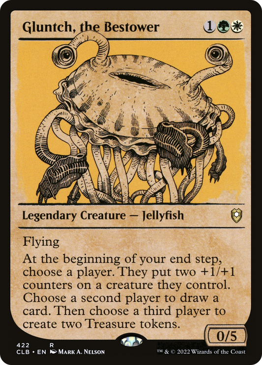 Gluntch, the Bestower (422) (Showcase) - Foil