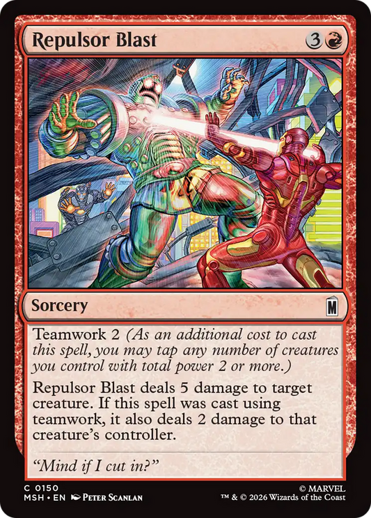 Repulsor Blast (MSH) - Foil