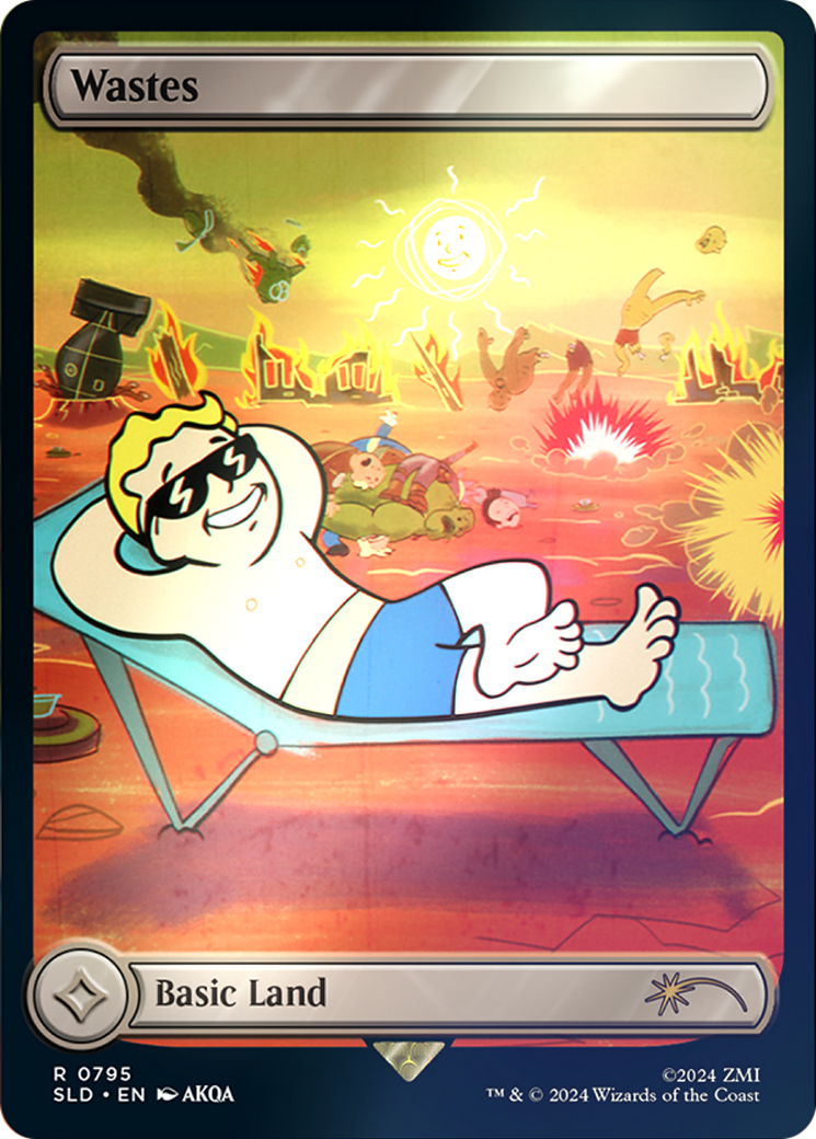 Wastes (0795) (Textless) - Rainbow Foil