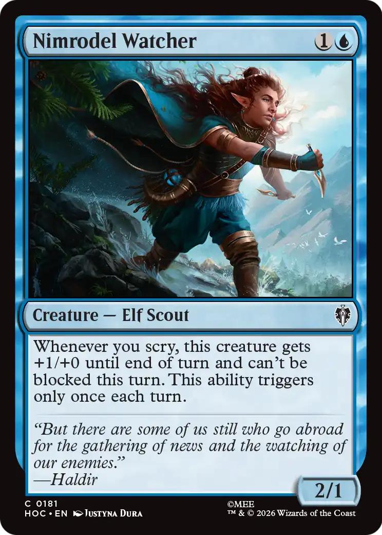 Nimrodel Watcher (HOC)