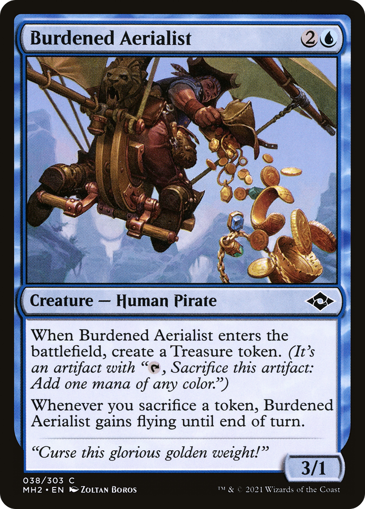 Burdened Aerialist - Foil