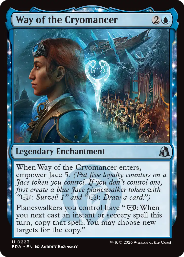 Way of the Cryomancer (FRA) - Foil