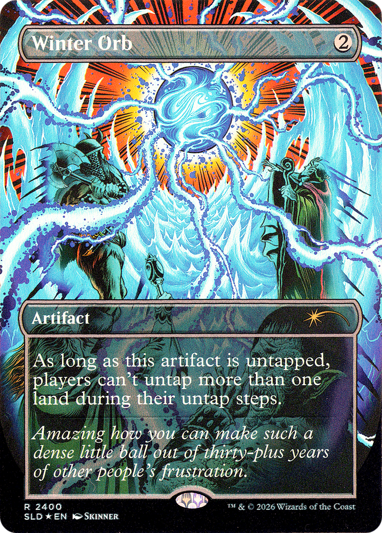 Winter Orb (2400) (Borderless) (SLD) - Foil