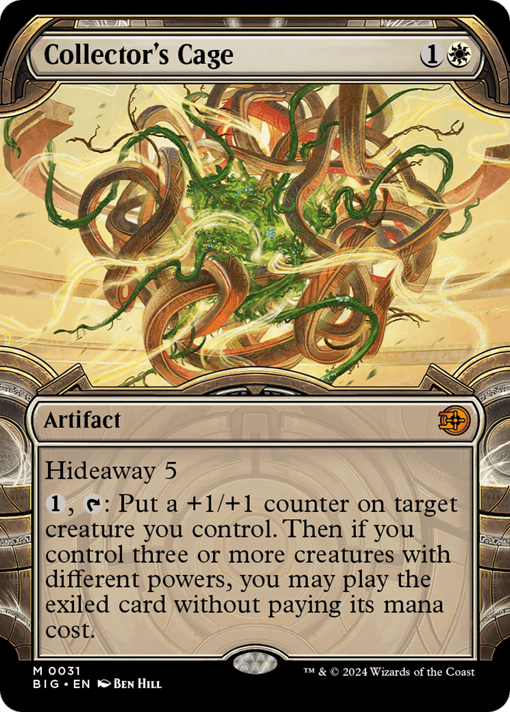 Collector's Cage (0031) (Showcase) - Foil