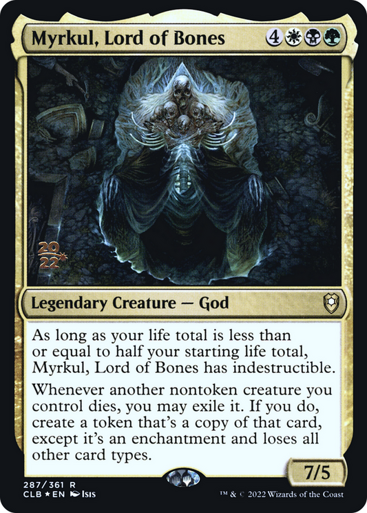 Myrkul, Lord of Bones (287) (Prerelease) - Foil