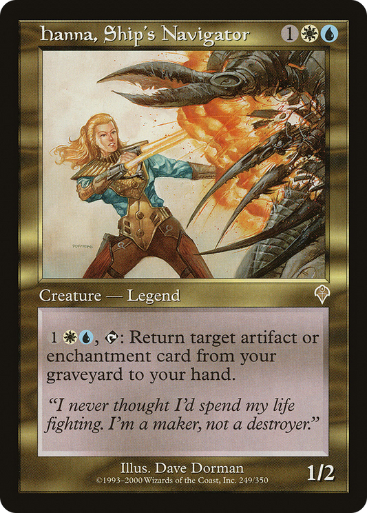 Hanna, Ship's Navigator - Foil