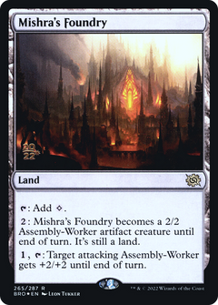 Mishra's Foundry (265) (Prerelease) - Foil