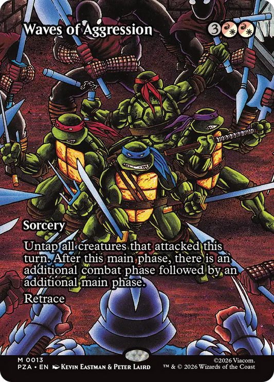 Waves of Aggression (0013) (Borderless) (PZA)