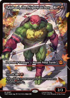 Raphael, the Nightwatcher (0287) (Showcase) (TMT) - Foil