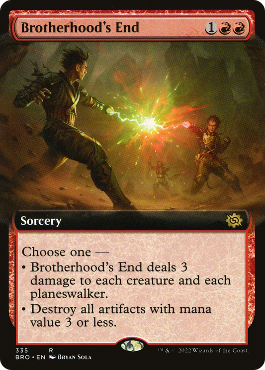Brotherhood's End (335) (Extended Art) - Foil