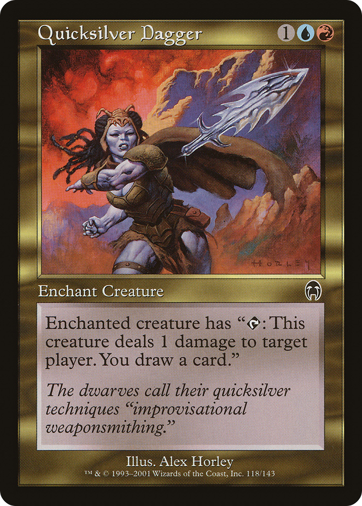 Quicksilver Dagger - Foil