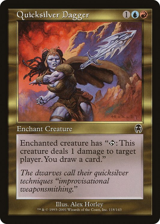 Quicksilver Dagger - Foil