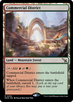 Commercial District (0259) (Promo Pack) - Foil
