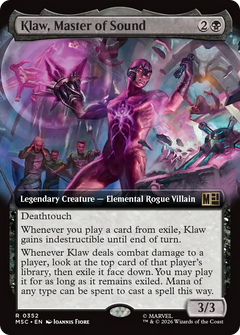 Klaw, Master of Sound (0352) (Extended Art) (MSC)