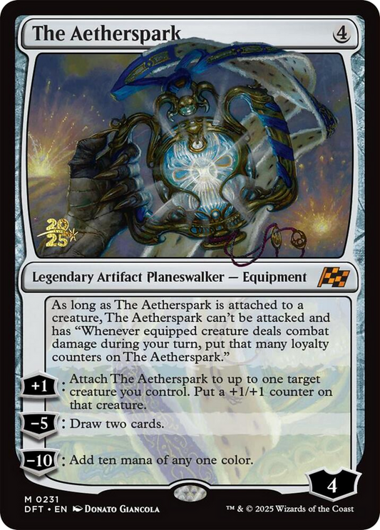 The Aetherspark (0231) (Prerelease) - Foil