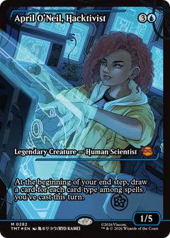April O'Neil, Hacktivist (0282) (Showcase) (TMT) - Foil