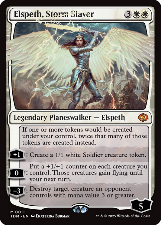 Elspeth, Storm Slayer (0011) (Promo Pack) - Foil