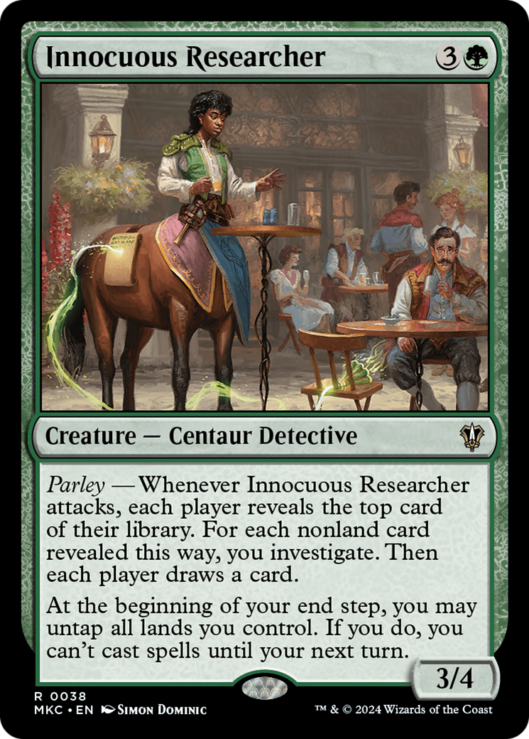 Innocuous Researcher