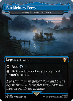 Bucklebury Ferry [Oboro, Palace in the Clouds] (0401) (Borderless) - Surge Foil