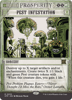 Pest Infestation (0030) (Showcase) - Foil