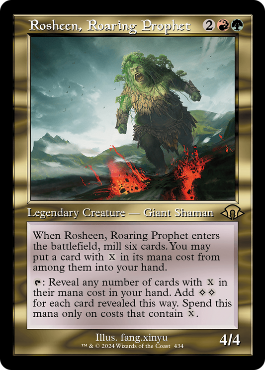 Rosheen, Roaring Prophet (0434) (Retro Frame) - Foil